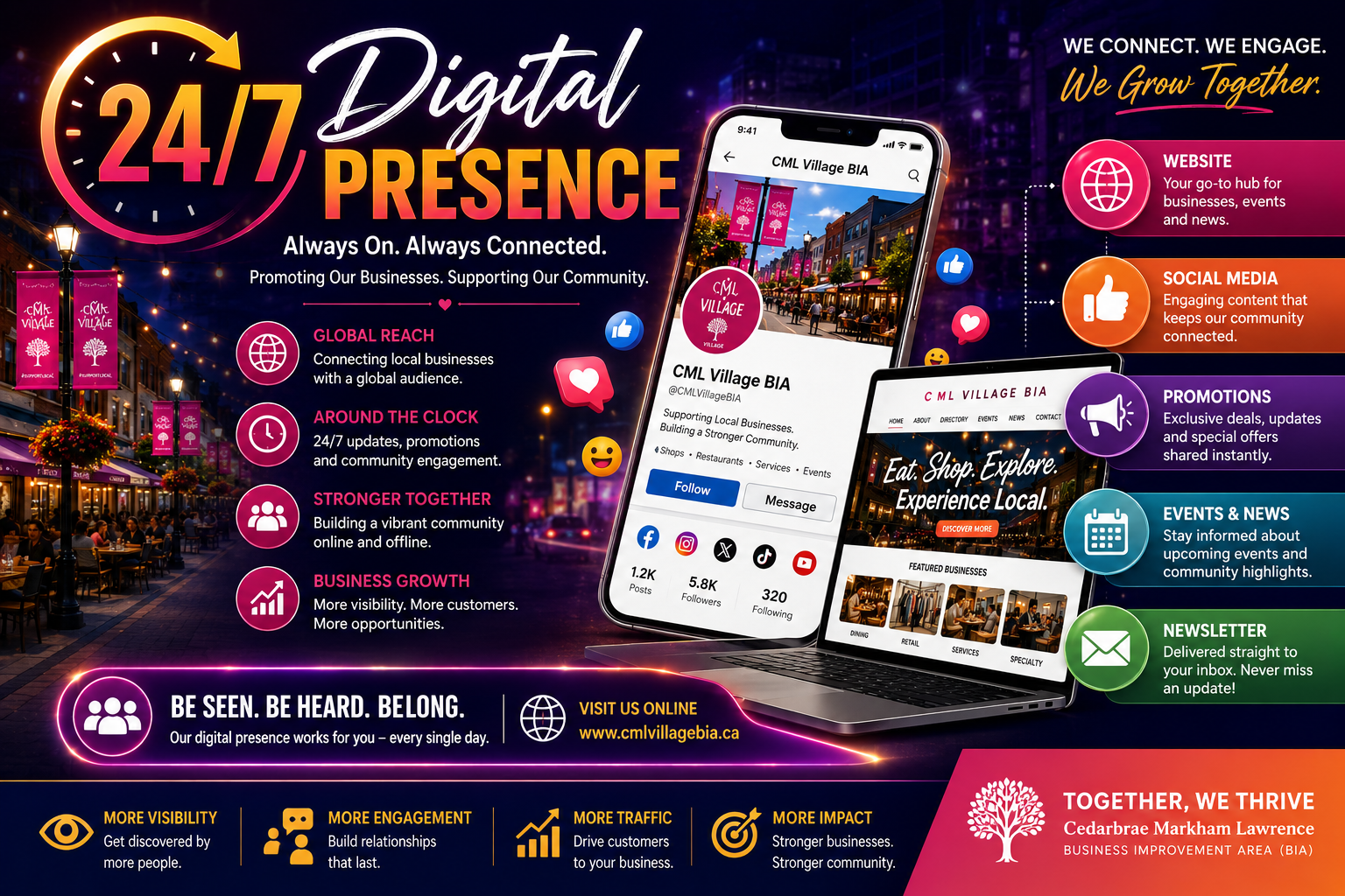 24/7 Digital Presence