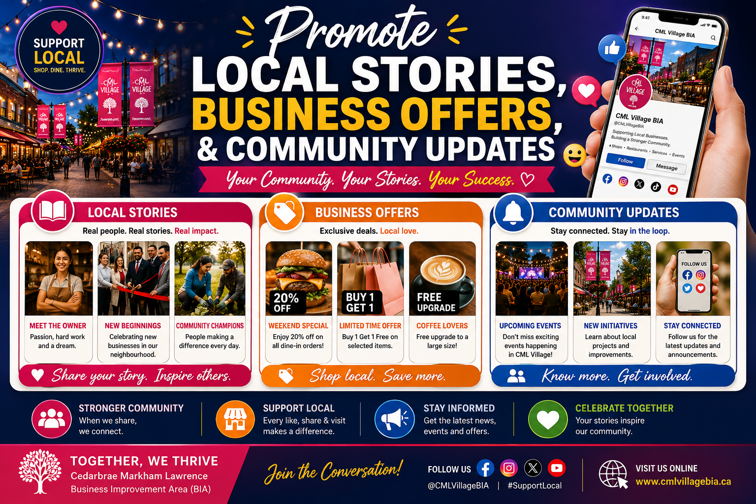 Promote Local Stories